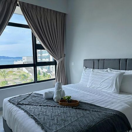 코타키나발루 Jesselton Quay Sea & Pool View For 6 Pax 아파트 외부 사진